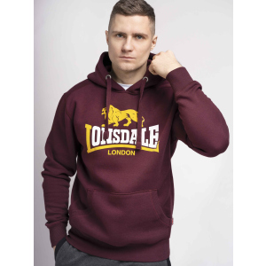 Худі Lonsdale THURNING 116030-2003 XL OxBlood (4251522353372) ТОП в Полтаві