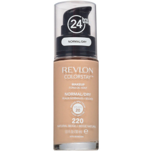 Тональный крем Revlon ColorStay нормальная и сухая кожа с дозатором 220 Natural Beige 30 мл (309974677059) ТОП в Полтаве