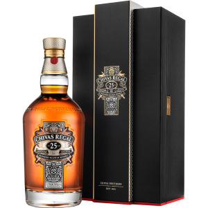 Віскі Chivas Regal 25 років витримки 0.7 л 40% у подарунковій упаковці (080432104040) (5000299284926) в Полтаві