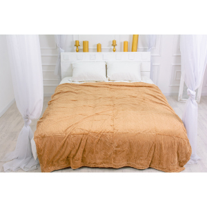 Плед MirSon №1010 Damask Cappuccino 200x230 (2200002981811) в Полтаві