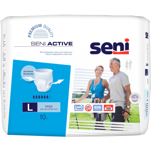 Підгузки-трусики для дорослих Seni Active Large 10 шт (5900516690915) ТОП в Полтаві