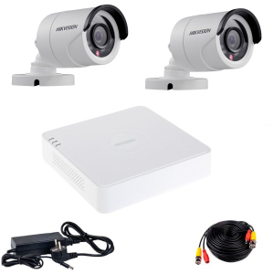 Комплект видеонаблюдения Hikvision Turbo HD-2W KIT в Полтаве