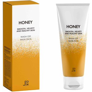 Маска для лица J:ON МЕД Honey Smooth Velvety and Healthy Skin Wash Off Mask Pack 50 г (8802929006765)