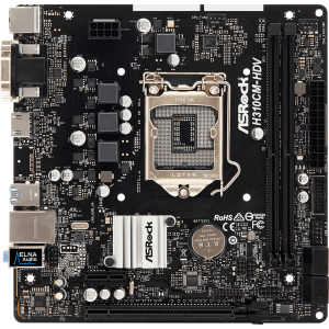 Материнская плата ASRock H310CM-HDV (s1151, Intel H310, PCI-Ex16) в Полтаве