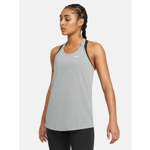 Майка Nike W Nk Dry Ess Elastika Tank DA0370-084 L Серая (194501433914) лучшая модель в Полтаве