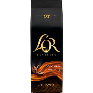 Кофе в зернах L'OR Espresso Colombia 100% Арабика 500 г (8711000464625)