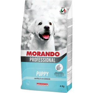 Сухой корм Morando Professional Puppy with Chicken для щенков с курицей 4 кг (8007520099936 / 8007520096010) ТОП в Полтаве