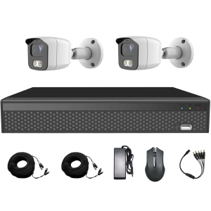 Комплект відеоспостереження CoVi Security AHD-2W 5MP MasterKit (0026621) ТОП в Полтаві