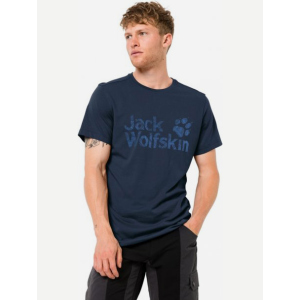 Футболка Jack Wolfskin Brand Logo T M 1807261-1010 S (4060477511481) краща модель в Полтаві