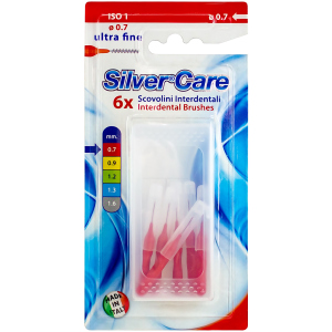 Міжзубні йоржи Silver Care 6 шт ультра-тонкі (8009315041212) краща модель в Полтаві