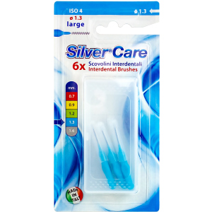 Міжзубні йоржи Silver Care 6 шт товсті (8009315041267)