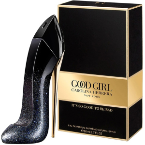 хороша модель Парфумована вода для жінок Carolina Herrera Good Girl Supreme 80 мл (8411061972151)