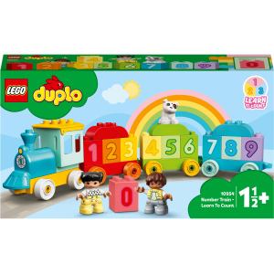 Конструктор LEGO DUPLO Поезд с цифрами — учимся считать 23 детали (10954) лучшая модель в Полтаве