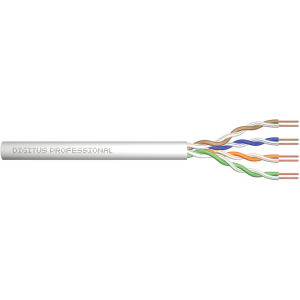 Витая пара DIGITUS CAT 5e U-UTP AWG 24/1 PVC серый 100 м (DK-1511-V-1-1) в Полтаве