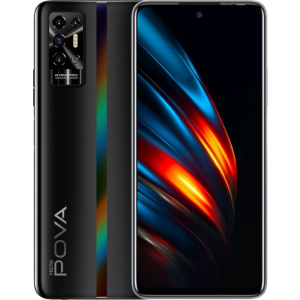 Мобильный телефон Tecno POVA 2 4/64GB Dazzle Black в Полтаве