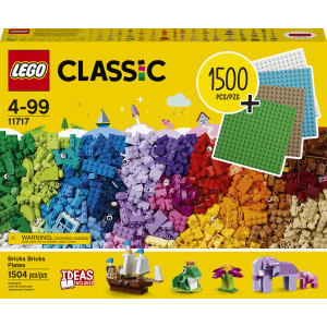 Конструктор LEGO Classic Кубики, кубики, пластины! 1504 деталей (11717) в Полтаве