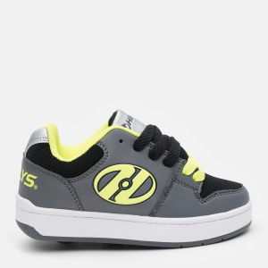 Роликові кросівки Heelys Cement 2-Wheel 771084 30 Charcoal/Black/Bright Yellow (889642518100) краща модель в Полтаві