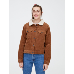 Куртка вельветова Pull &amp; Bear 9714/376/716 S Коралова (09714376716021) ТОП в Полтаві