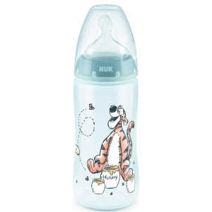 Бутылочка для кормления NUK Diswin First Choice Plus c силиконовой соской 300 мл Синяя (4008600400639) ТОП в Полтаве