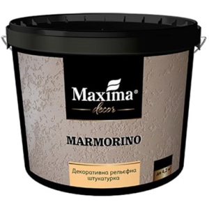 Декоративна рельєфна штукатурка Maxima "Marmorino" 15 кг (4820024426961) краща модель в Полтаві