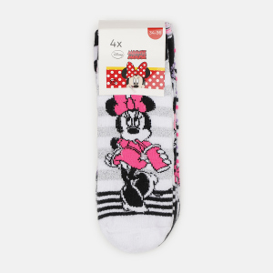 Набор носков C&A 418-151451 34-36 4 пары Белые с Minnie Mouse (cd08481709890) ТОП в Полтаве