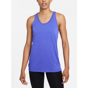 купить Спортивная майка Nike W Ny Df Tank Nvlty DD5594-430 L Синяя (195239730696)