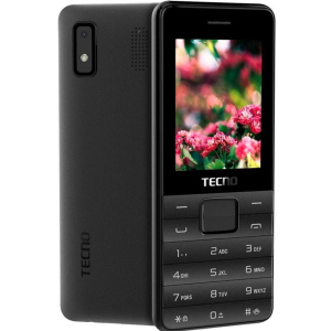 купити Мобільний телефон Tecno T372 Triple SIM Black