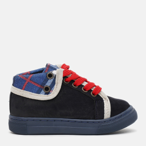 Кеды детские кожаные VUVU KIDS Navy NBK 227 29 (12) (11) Синие (8380000322729) лучшая модель в Полтаве