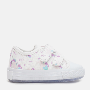 Кеды детские VUVU KIDS White colorful unicorns 3435 12.5 30 Белые (8380001343530) лучшая модель в Полтаве