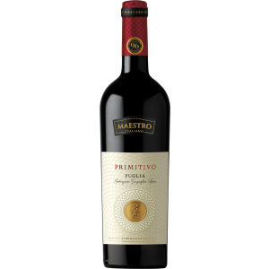 Вино Maestro "Primitivo" Puglia червоне сухе 0.75 л 13% (8008900006797) краща модель в Полтаві