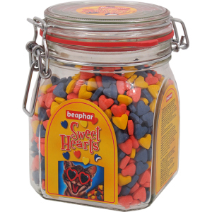 Вітамінізовані ласощі Beaphar Sweet Hearts для котів 1500 шт (10675) (8711231106752) ТОП в Полтаві