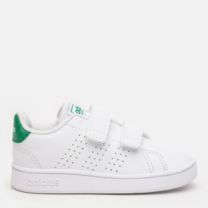 Кеды детские Adidas Advantage I EF0301 27 Ftwwht/Green/Gretwo (4061622828133) лучшая модель в Полтаве