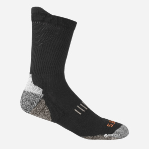 Носки тактические 5.11 Tactical Year Round Crew Sock 10014 S/M Black (2000980268917) в Полтаве