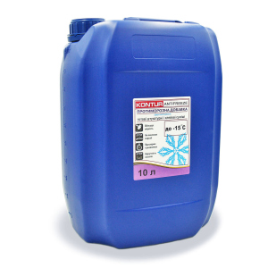 хороша модель Протиморозна добавка KONTUR-ANTIFREEZE, 10 л/12,4 кг