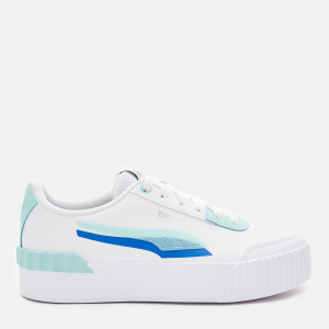 Кеды Puma Carina Lift Shadow 38191502 38.5 (5.5) 24.5 см Puma White-Eggshell Blue (4063699818697) ТОП в Полтаве