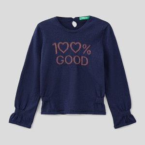 Джемпер United Colors of Benetton 112CQ1094.P-921 100 см XX (8300898164733) краща модель в Полтаві