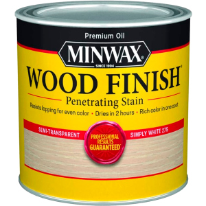 Морилка масляна Minwax Wood Finish професійна 0.946 л Простий білий (700524444) краща модель в Полтаві