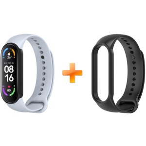 Xiaomi Mi Band 6 MiJobs Dual Color Rock Ash/Black (MJ6-DSS020RAB) в Полтаве