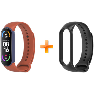 Xiaomi Mi Band 6 MiJobs Dual Colour Orange/Navy Blue (MJ6-DSS021ONB) в Полтаві