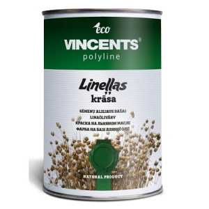 Лляне масло Vincents Polyline Linellas Krasa Hazelnut 1л лучшая модель в Полтаве