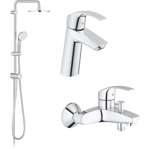 Набір змішувачів GROHE Eurosmart 123246R ТОП в Полтаві