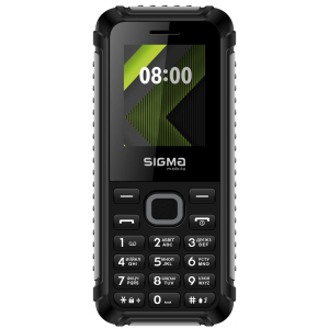 Мобильный телефон Sigma mobile X-style 18 Track Black-Grey надежный