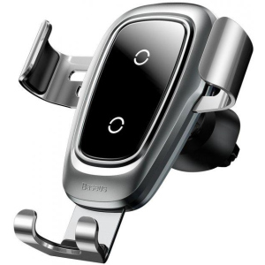 Автодержатель Baseus Metal Gravity Car Mount (Air Outlet Version) 1.7A QC3.0 Silver (WXYL-B0S) рейтинг