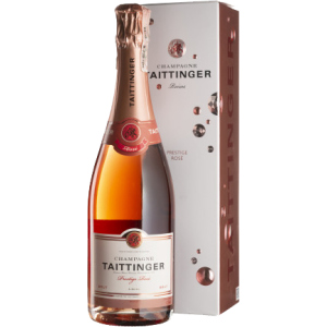 Шампанское Taittinger Prestige Rose розовое брют 0.75 л 12.5% в подарочной упаковке (3016570002716) в Полтаве