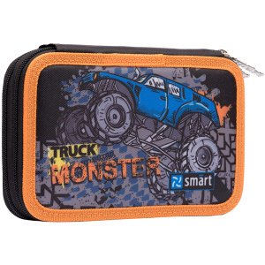 Пенал твердий Smart подвійний HP-01 Monster Truck чорний (532578) в Полтаві