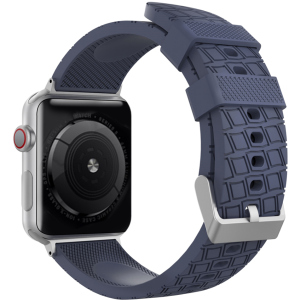 хорошая модель Ремешок AhaStyle для Apple Watch 38-40mm Dark Blue (AHA-0W340-NBL)