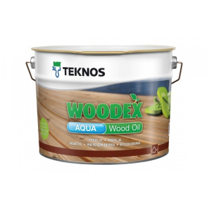 Масло для дерева Teknos WOODEX AQUA WOOD OIL ( Текнос ВУДЕКС АКВА ВУД ОЙЛ ) 9 л водоразбавляемое, внутри и снаружи в Полтаве