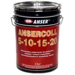 Клей для паркету Ansercoll 5-10-15-20 23кг в Полтаві