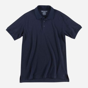 Поло тактичне 5.11 Tactical Tactical Utility Short Sleeve Polo 41180-724 XL Dark Navy (2000980473755) краща модель в Полтаві