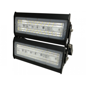 Світлодіодний секційний прожектор Luxel 305х290х65мм 220-240V 100W IP65 (LED-LX-100C) ТОП в Полтаві